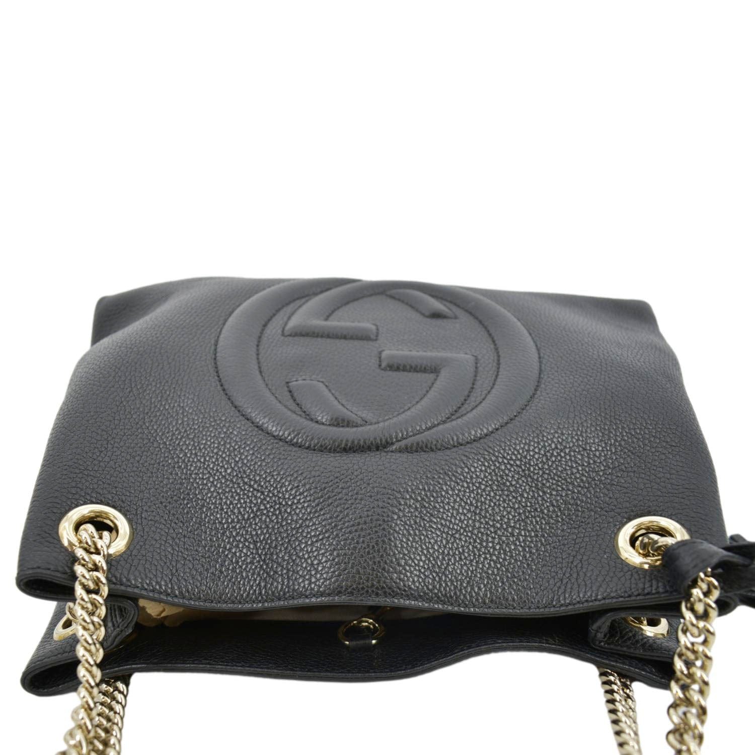 Bolsa Gucci Soho Leather Shoulder Bag Original - US4