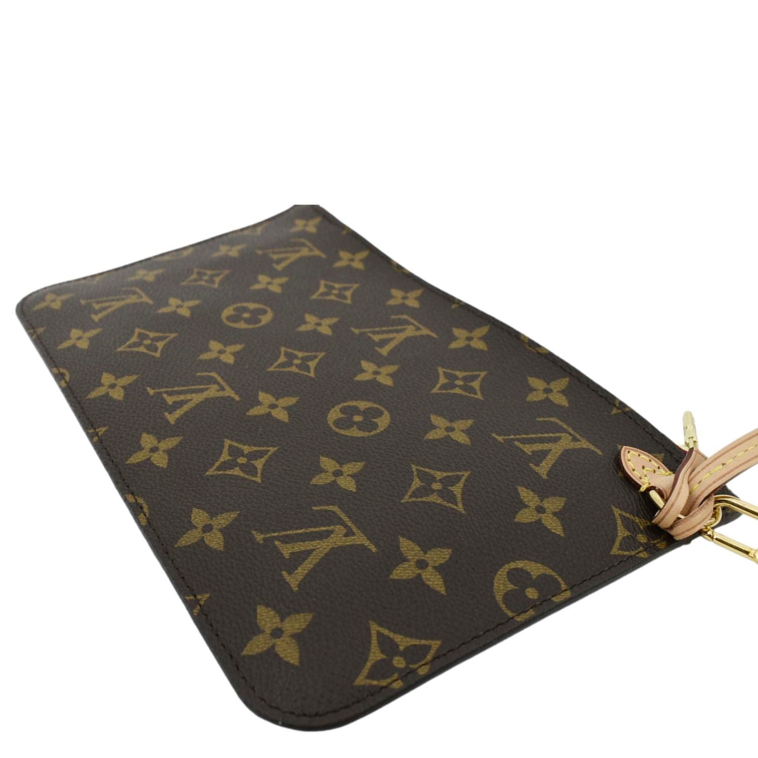 Louis Vuitton Monogram Cerise Neverfull Pochette Clutch - A World Of Goods  For You, LLC