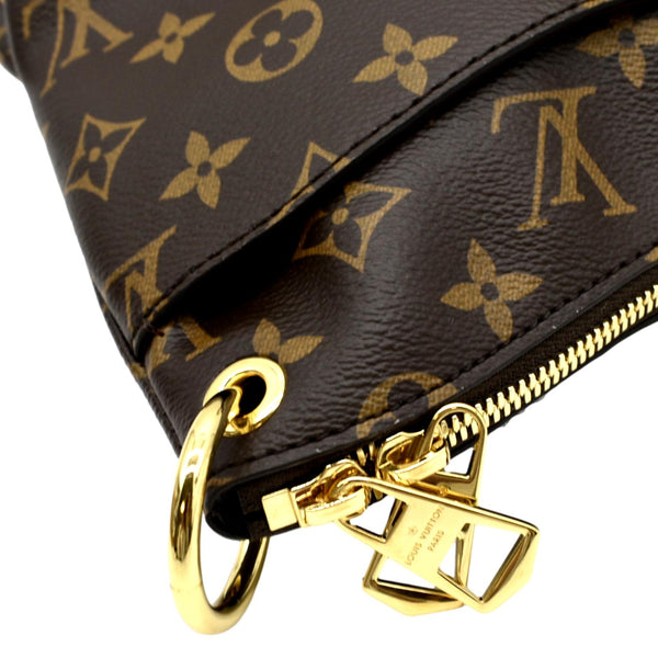 LOUIS VUITTON Odeon PM Monogram Canvas Crossbody Bag Brown