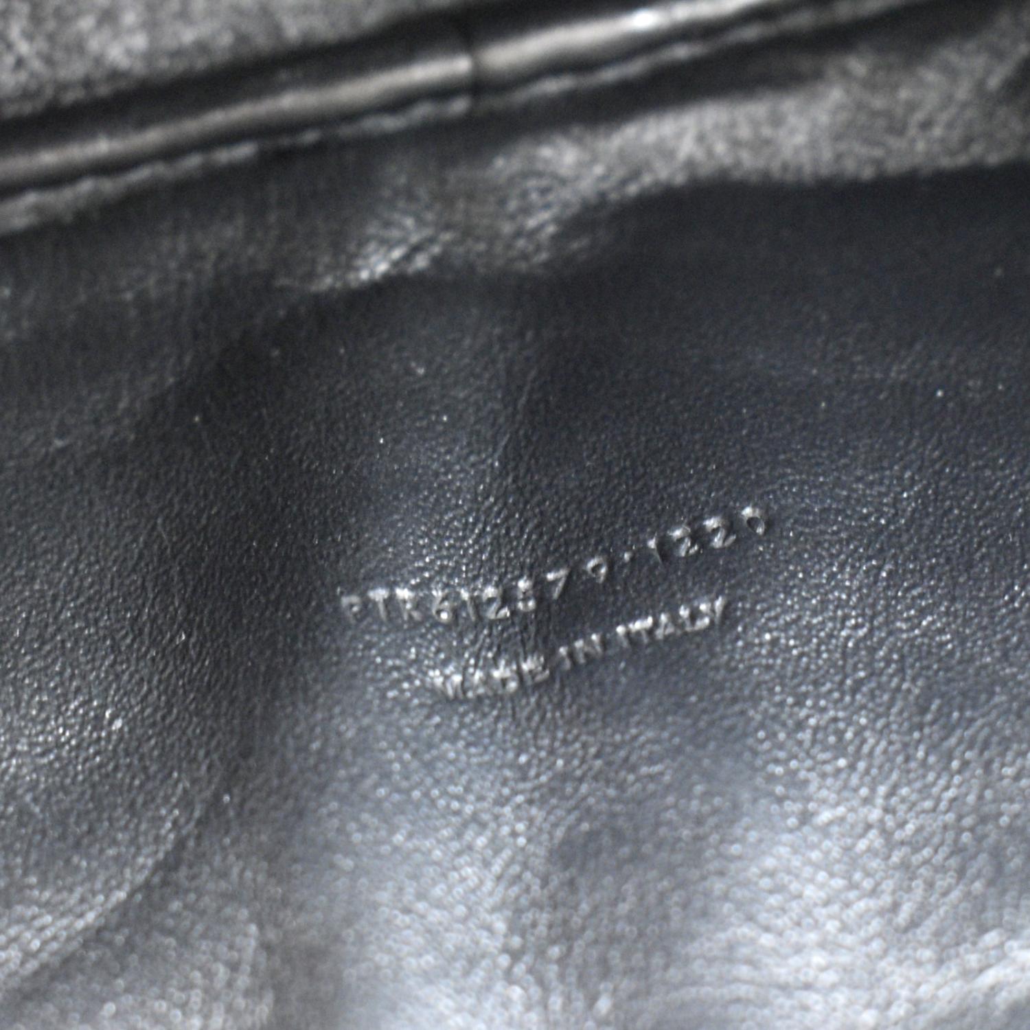 Yves Saint Laurent Lou Chevron Leather Camera Crossbody Bag Storm