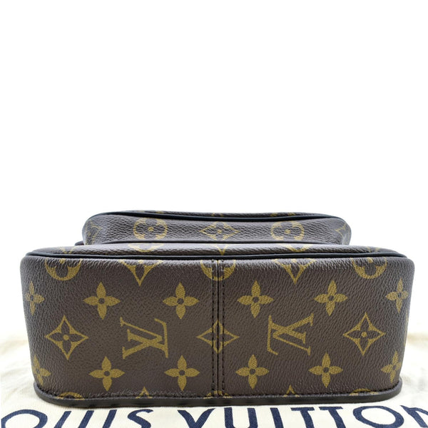 LOUIS VUITTON Passy NM Monogram Canvas Shoulder Bag Brown