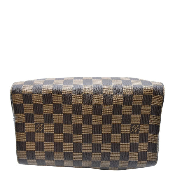 LOUIS VUITTON Speedy 25 Bandouliere Damier Ebene Shoulder Bag Brown