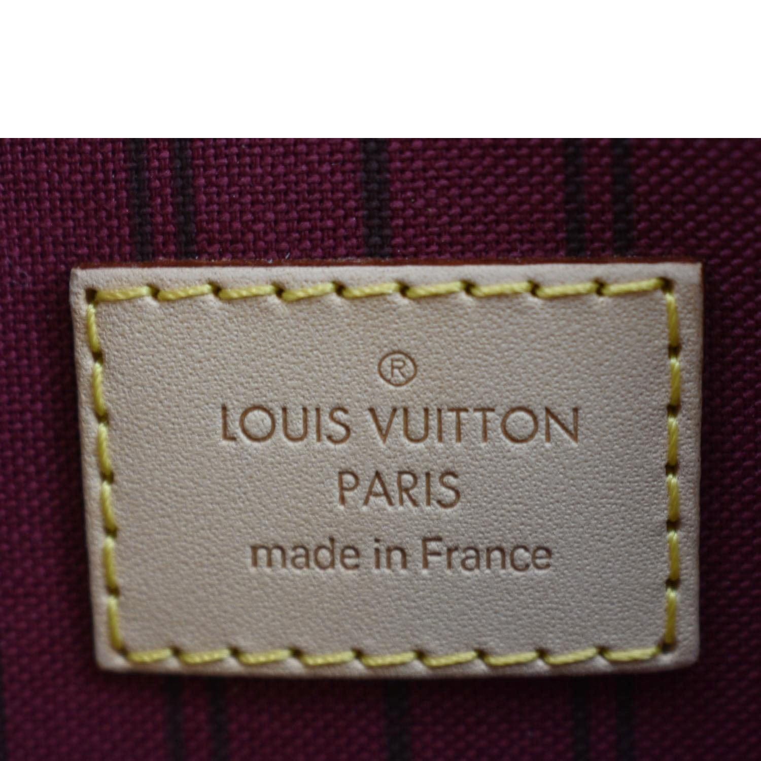 Louis Vuitton Monogram Cerise Neverfull Pochette Clutch - A World Of Goods  For You, LLC
