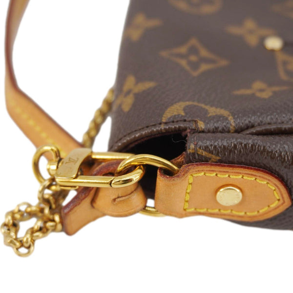 LOUIS VUITTON Favorite MM Monogram Canvas Shoulder Bag Brown