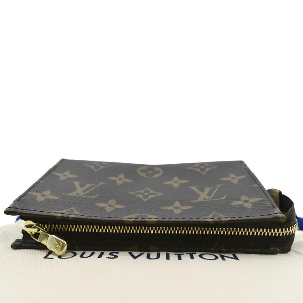 LOUIS VUITTON Toiletry 15 Monogram Canvas Cosmetics Pouch Brown