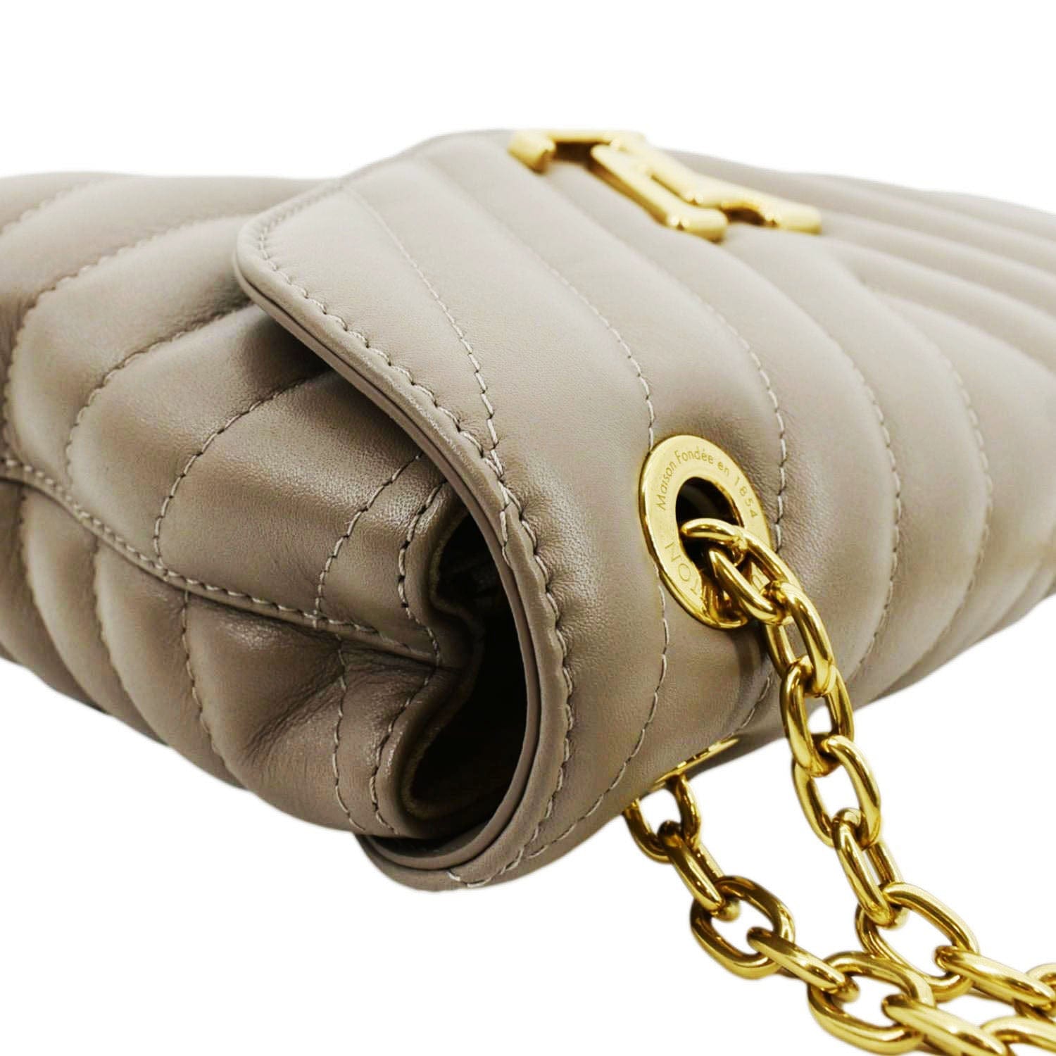 Louis Vuitton Taupe Calf Leather New Wave Chain MM, myGemma