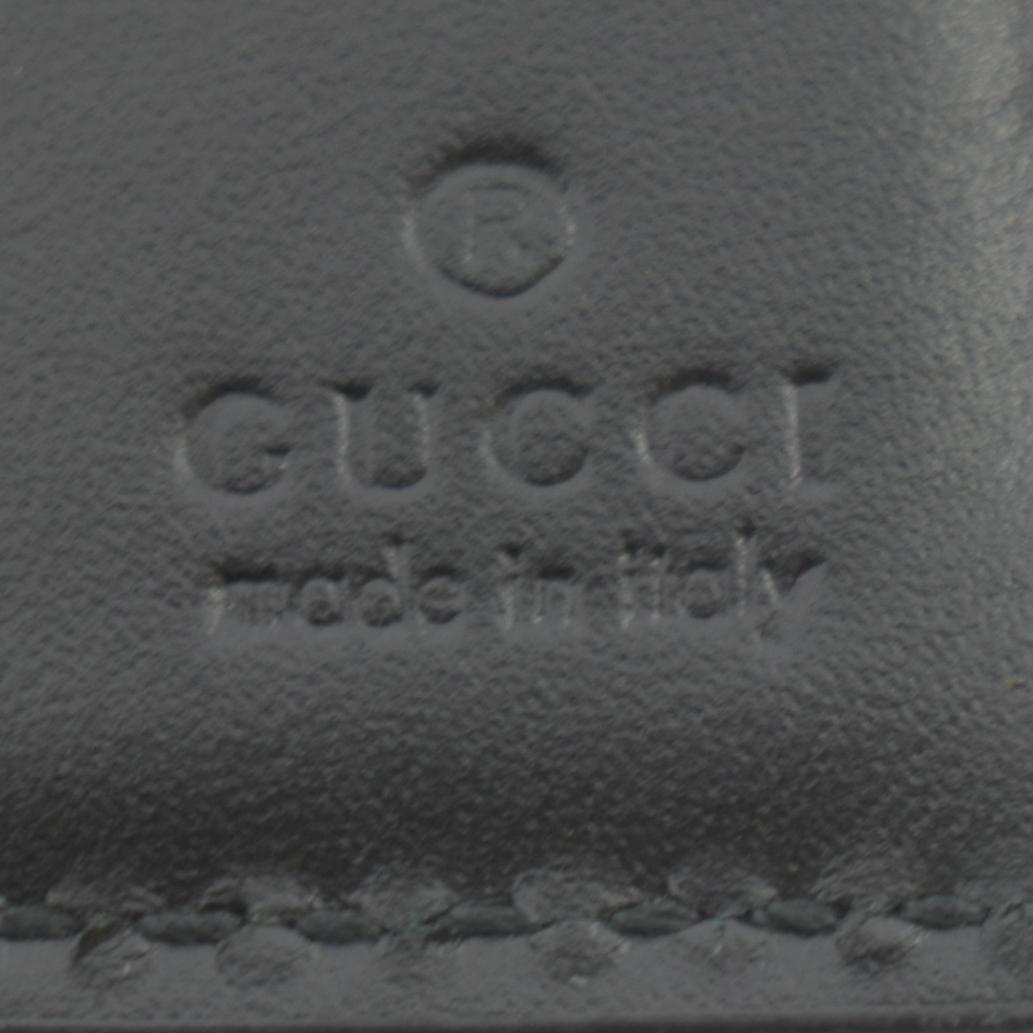 Gucci Bifold Wallet GG Supreme Web Black