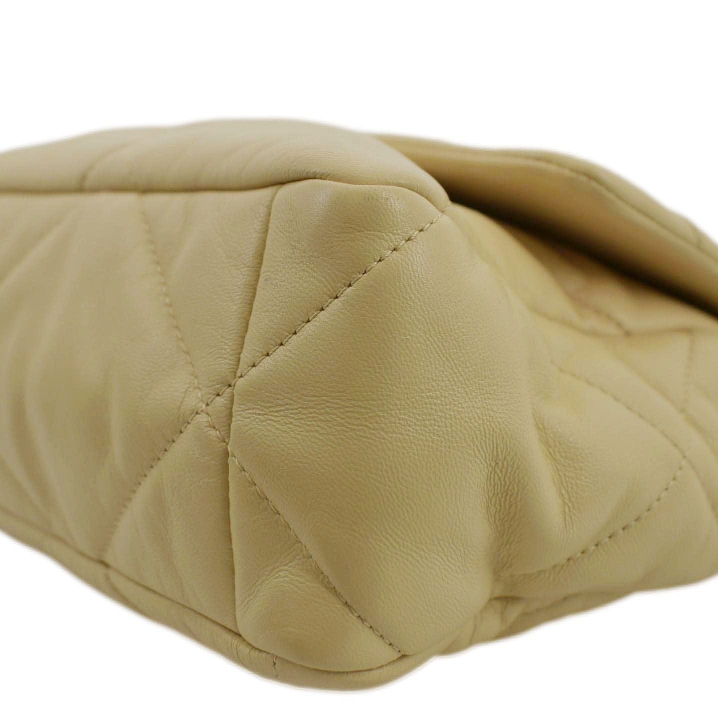 Flap Shoulder Bag Solid For Women - Beige
