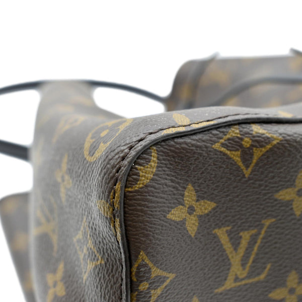 LOUIS VUITTON Neonoe Monogram Canvas Shoulder Bag Brown