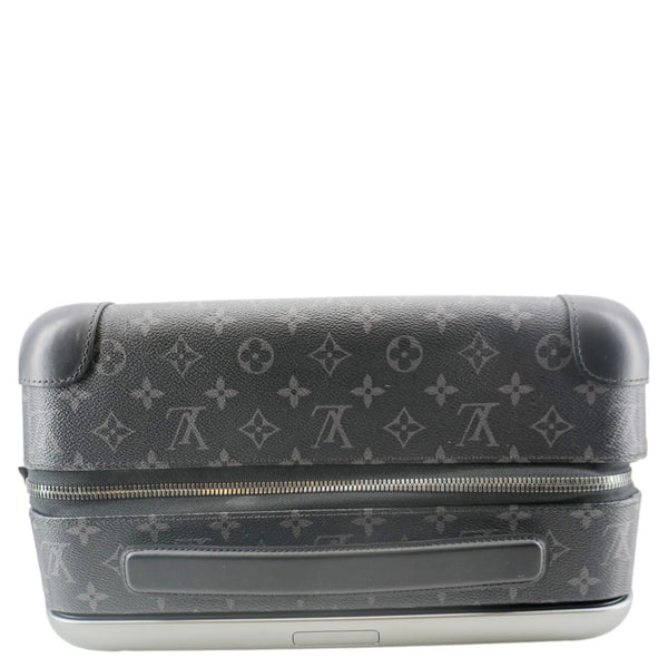 LOUIS VUITTON Horizon 55 Monogram Eclipse Canvas Rolling Suitcase Black