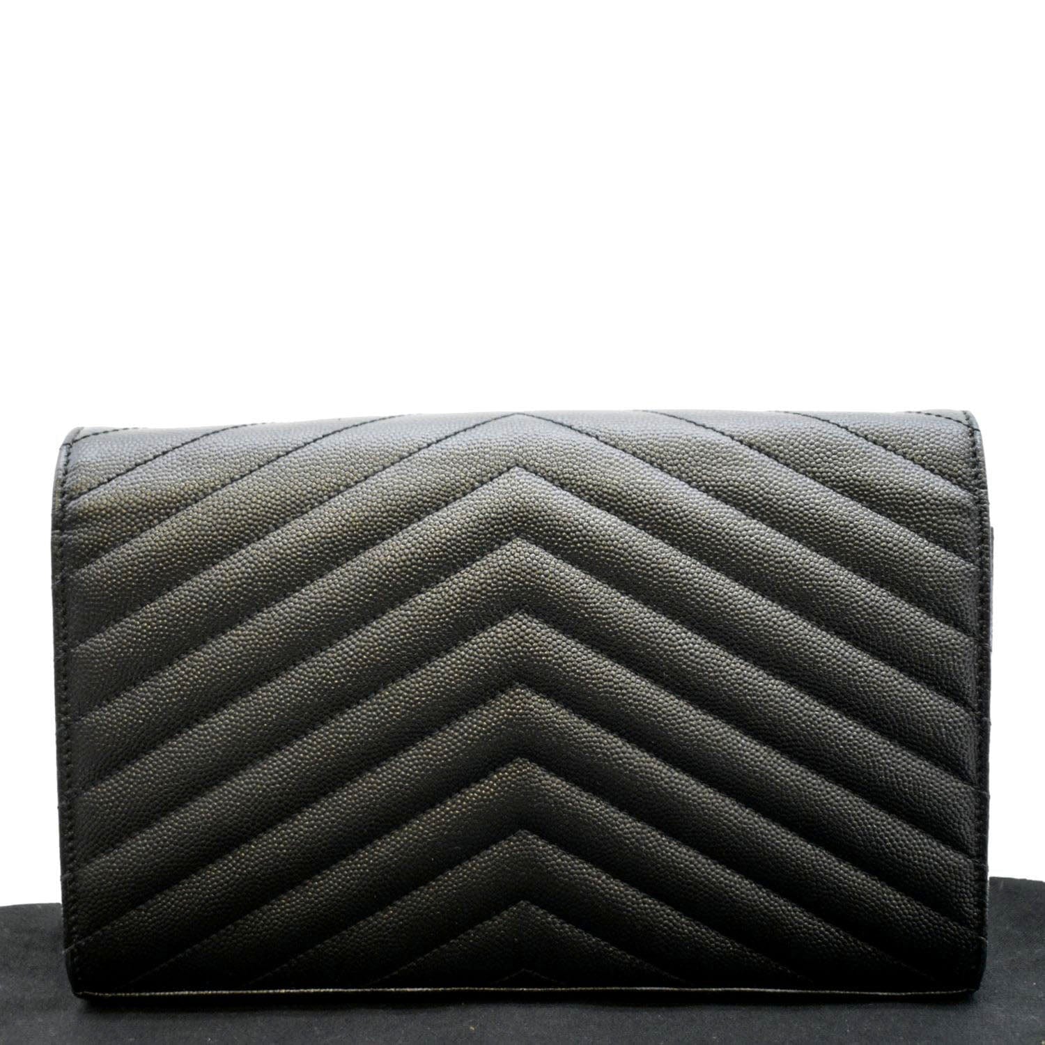 Cassandre matelasse leather chain wallet - Saint Laurent - Women