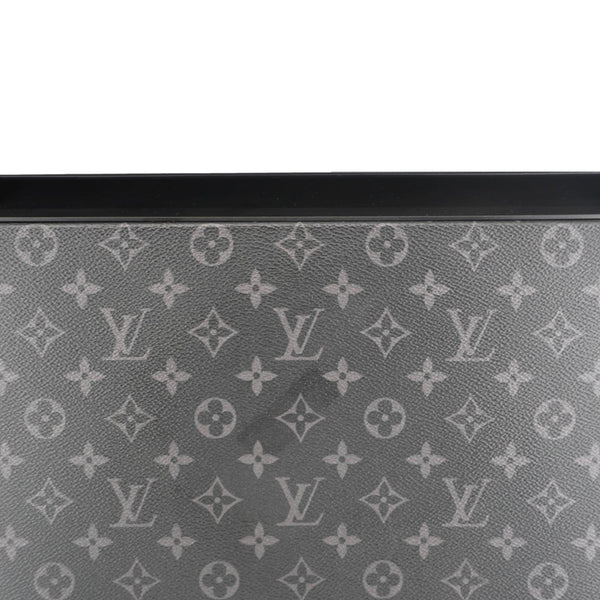 LOUIS VUITTON Horizon 55 Monogram Eclipse Canvas Rolling Suitcase Black