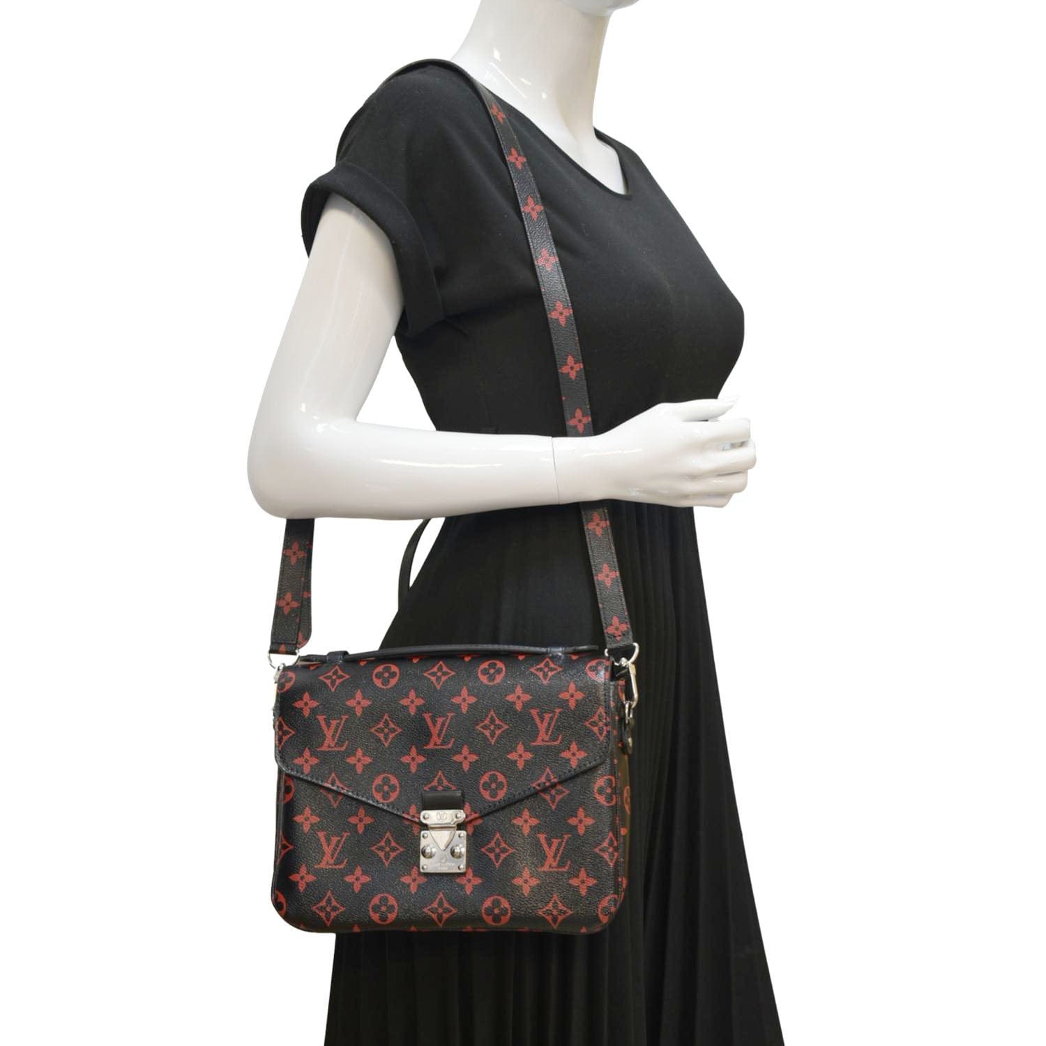 Louis Vuitton Infrarouge Pochette Metis Red Crossbody Handbag