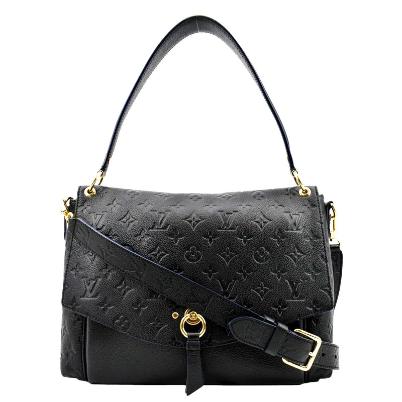 Louis Vuitton Blanche Noir Black Monogram Empreinte Leather Shoulder B -  MyDesignerly