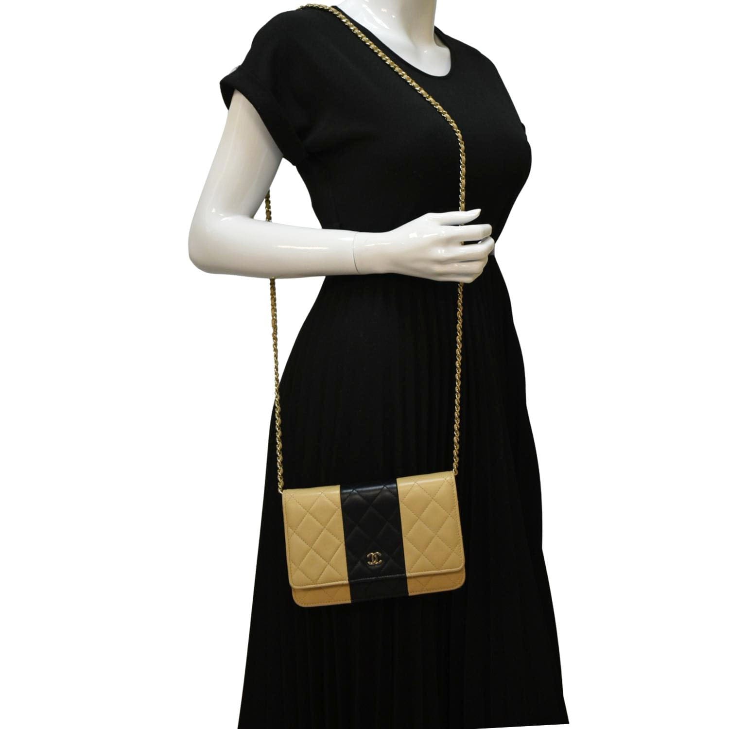 100% Authentic Chanel Black 64 Canvas Garment Travel Bag w/ CC Hanger