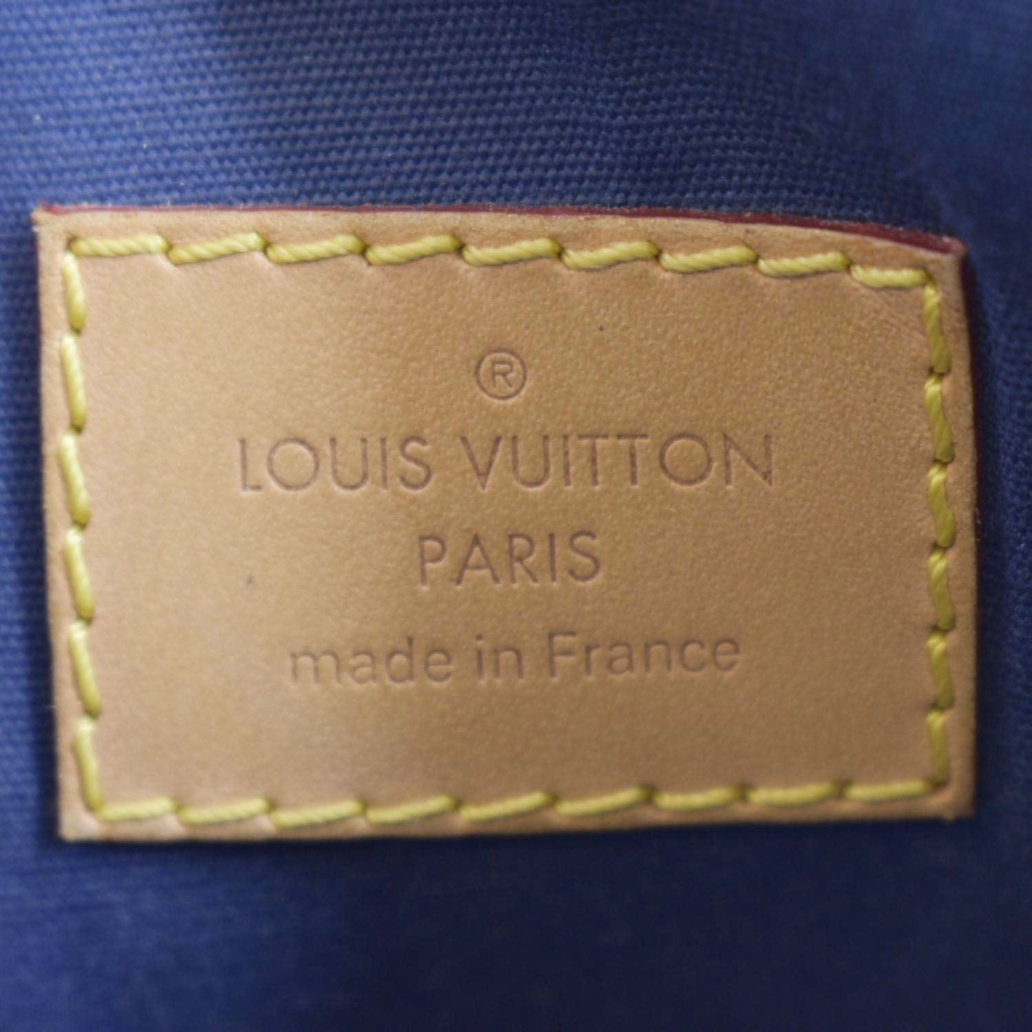 Louis Vuitton White Monogram Vernis Alma PM Leather Patent leather  ref.956180 - Joli Closet