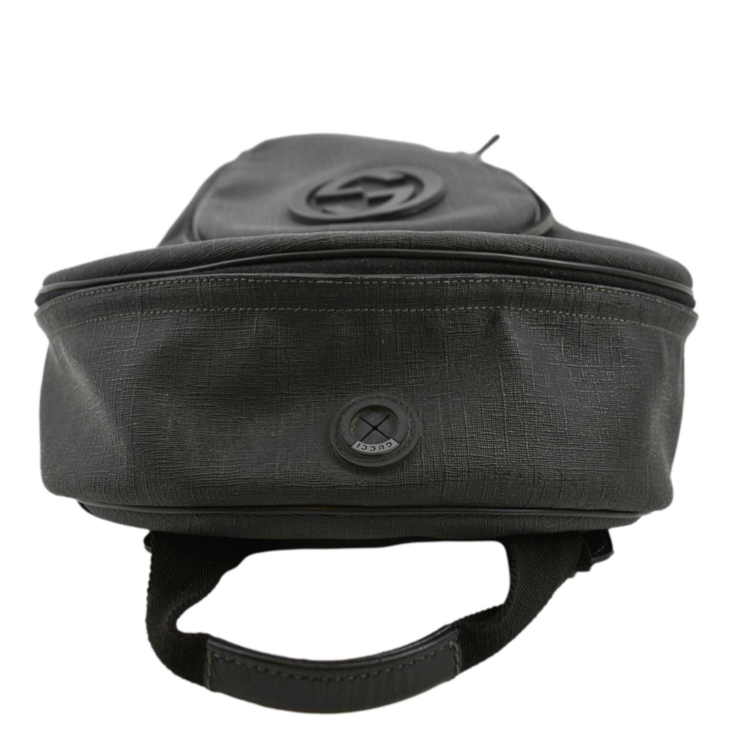 Backpack with Interlocking G in black Supreme