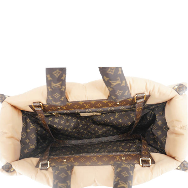 LOUIS VUITTON Onthego Giant Monogram Pillow Shoulder Bag Brown