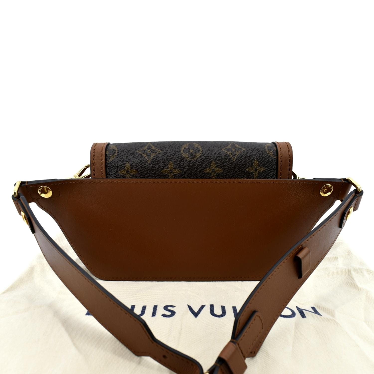 Louis Vuitton Brown Monogram Giant Reverse Dauphine Bumbag Belt