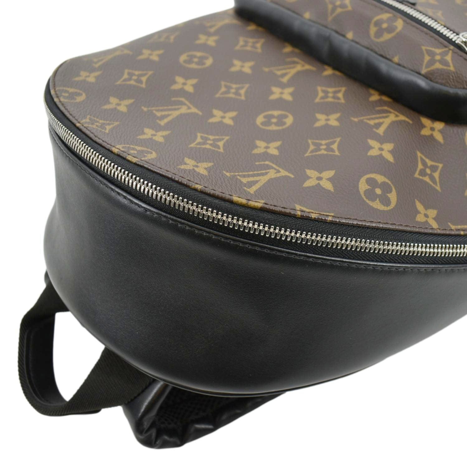 LOUIS VUITTON BROWN CHECK BACKPACK HANDBAG