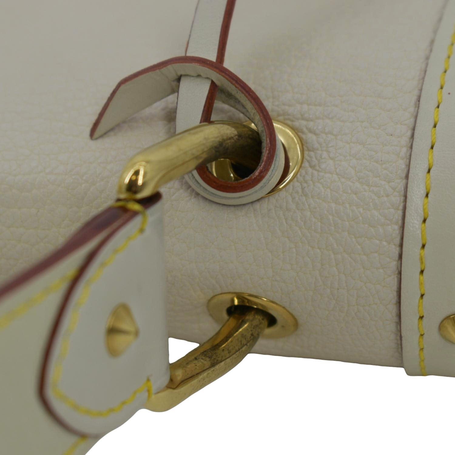 Louis Vuitton White Suhali Leather Le Favori Wallet, myGemma