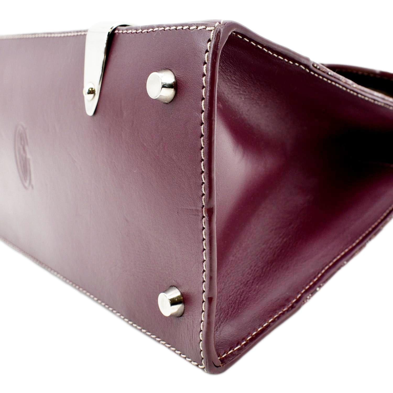 Shop GOYARD Calfskin Canvas Leather Logo Pouches & Cosmetic Bags