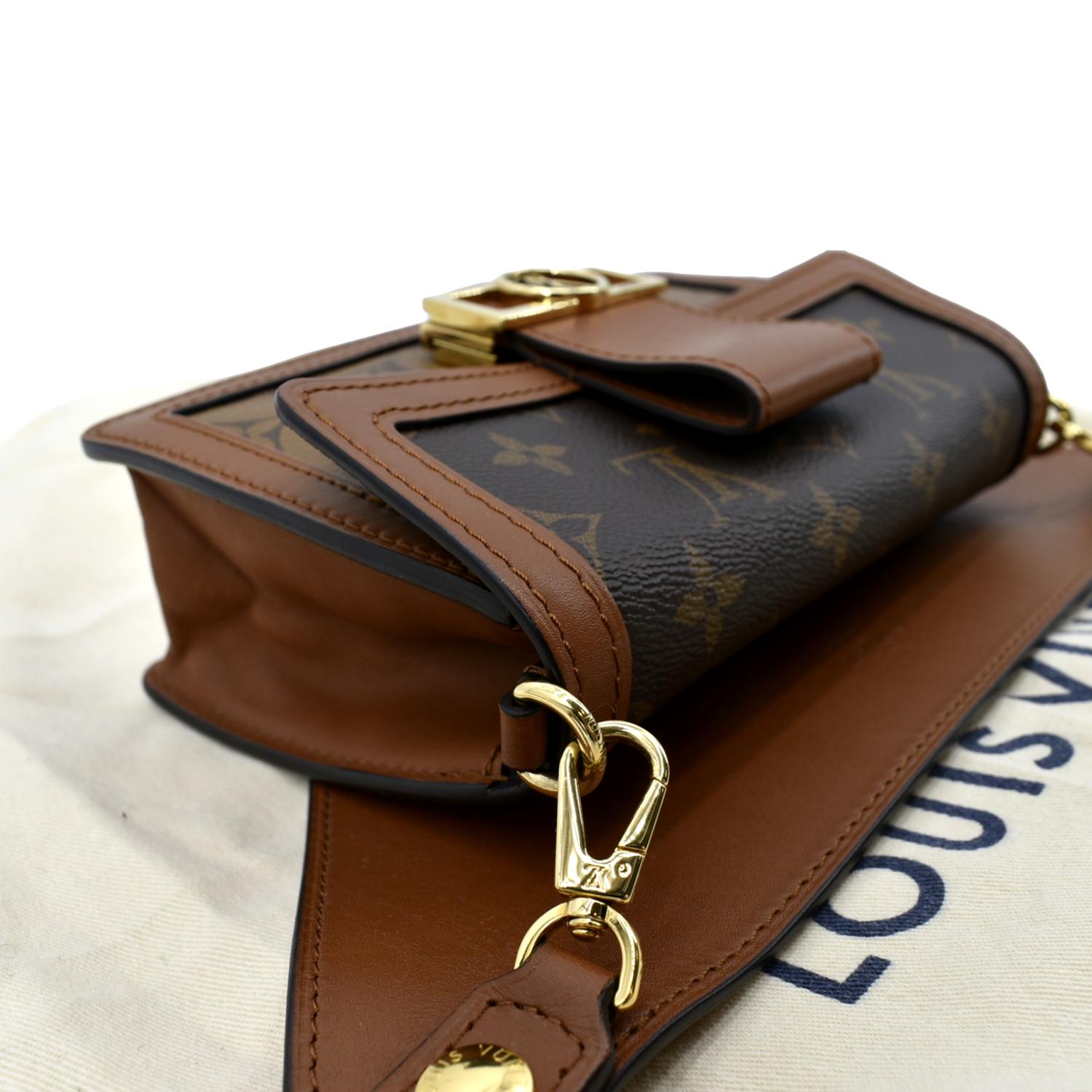 Louis Vuitton Bumbag Dauphine Monogram Reverse BB Brown in Coated  Canvas/Leather with Gold-tone - US