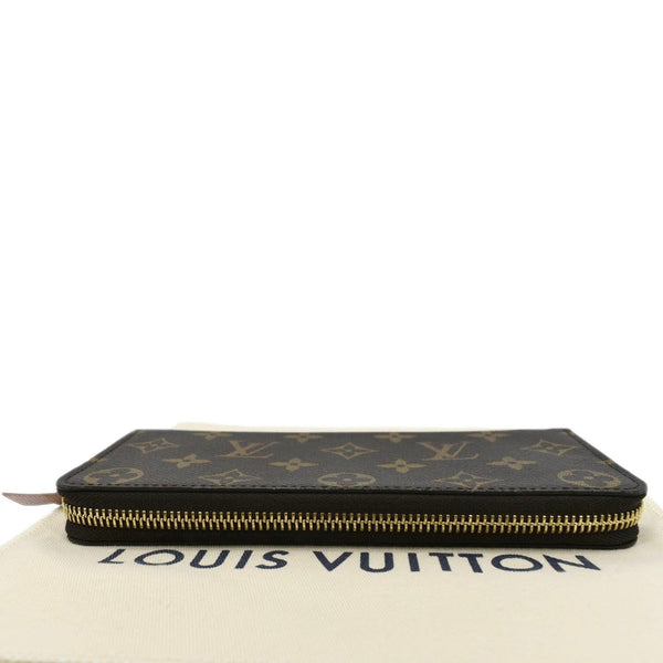 LOUIS VUITTON Clemence Monogram Canvas Zippy Wallet