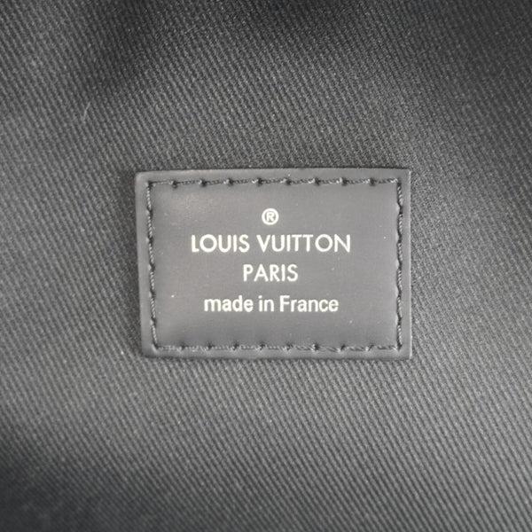 LOUIS VUITTON Josh Damier Graphite Backpack Black