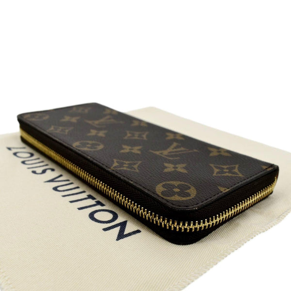 LOUIS VUITTON Clemence Monogram Canvas Zippy Wallet