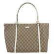 GUCCI Joy Medium GG  Supreme Canvas Tote Bag Beige 197953