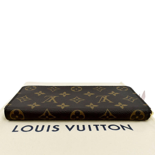 LOUIS VUITTON Clemence Monogram Canvas Zippy Wallet