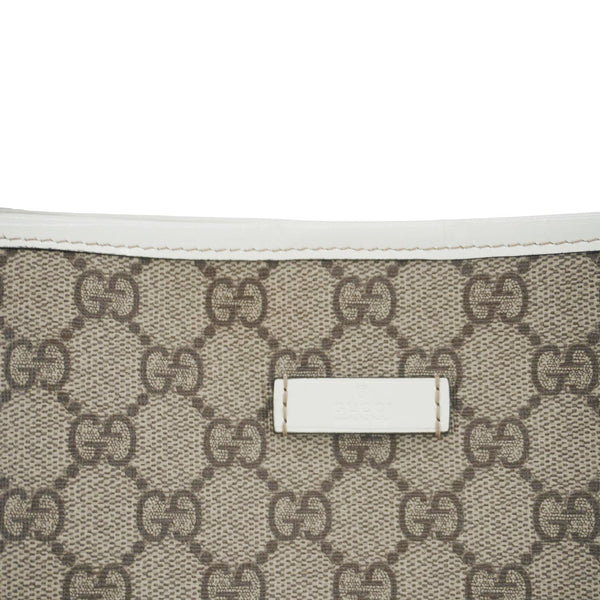 GUCCI Joy Medium GG  Supreme Canvas Tote Bag Beige 197953