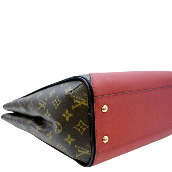 LOUIS VUITTON Kimono MM Monogram Canvas Shoulder Bag Red