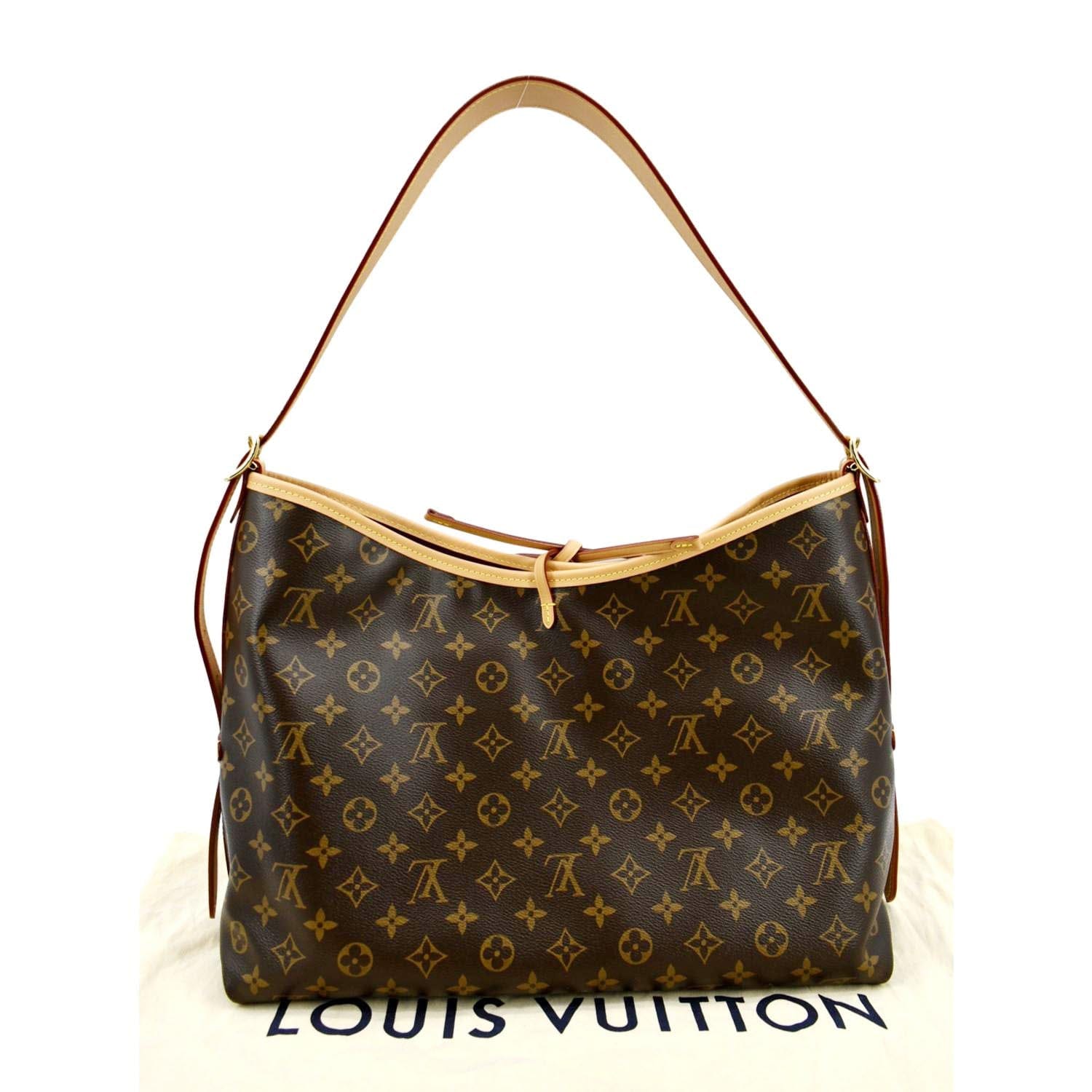 Louis Vuitton Monogram Carryall MM - Brown Shoulder Bags, Handbags