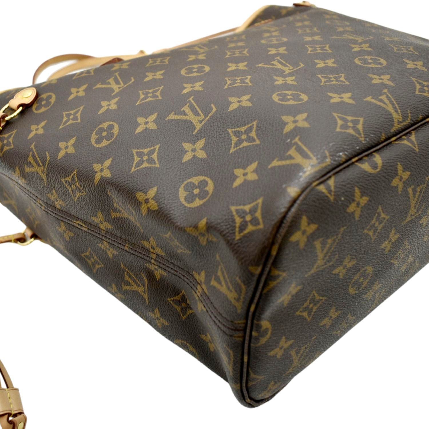 Louis Vuitton Neverfull Monogram Pm Tote 230074 Brown Coated Canvas  Shoulder Bag, Louis Vuitton
