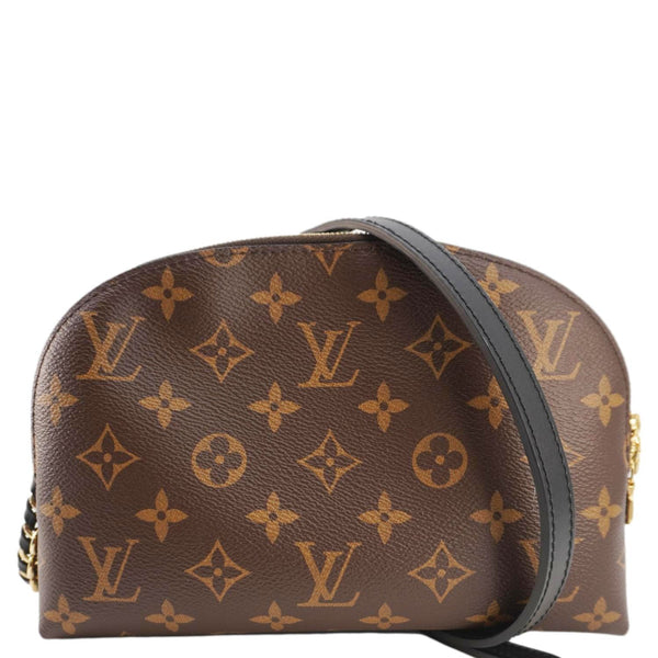 LOUIS VUITTON Be Alma Monogram Canvas Crossbody Bag Brown