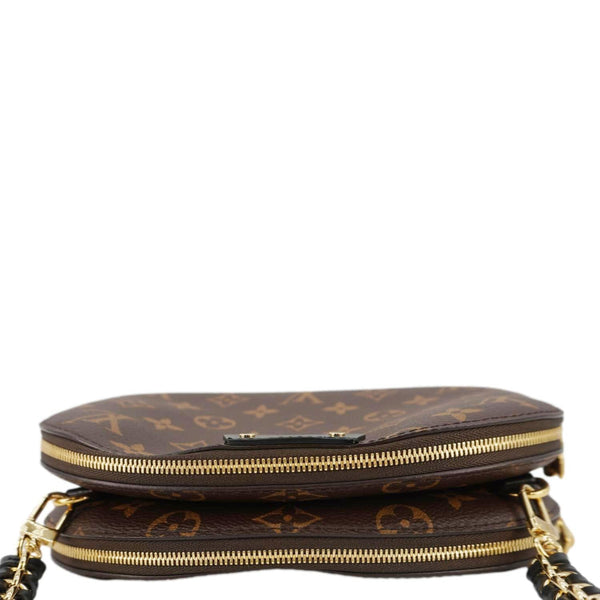 LOUIS VUITTON Be Alma Monogram Canvas Crossbody Bag Brown