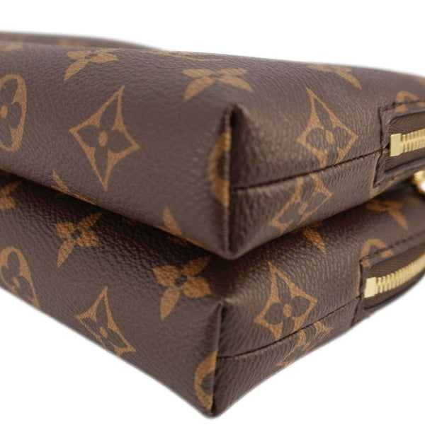 LOUIS VUITTON Be Alma Monogram Canvas Crossbody Bag Brown