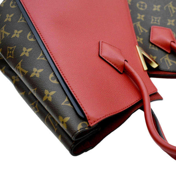 LOUIS VUITTON Kimono MM Monogram Canvas Shoulder Bag Red