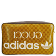 GUCCI X ADIDAS Web GG Crystal Canvas Messenger Bag Brown 702430