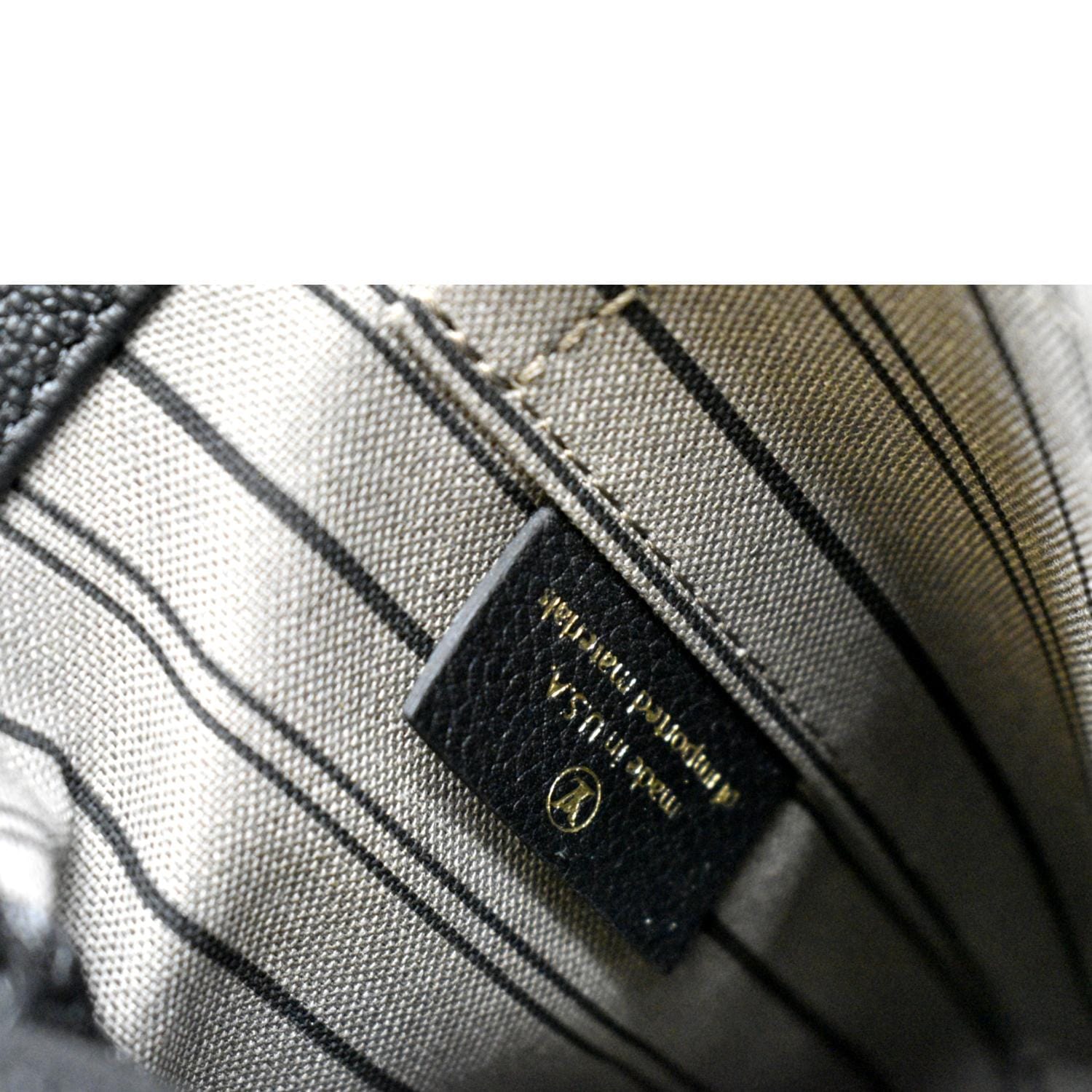 Louis Vuitton Montaigne MM Monogram Empreinte Bag