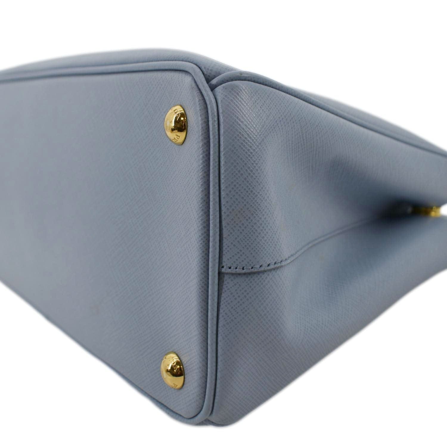 Prada Small Saffiano Leather Double Prada Bag