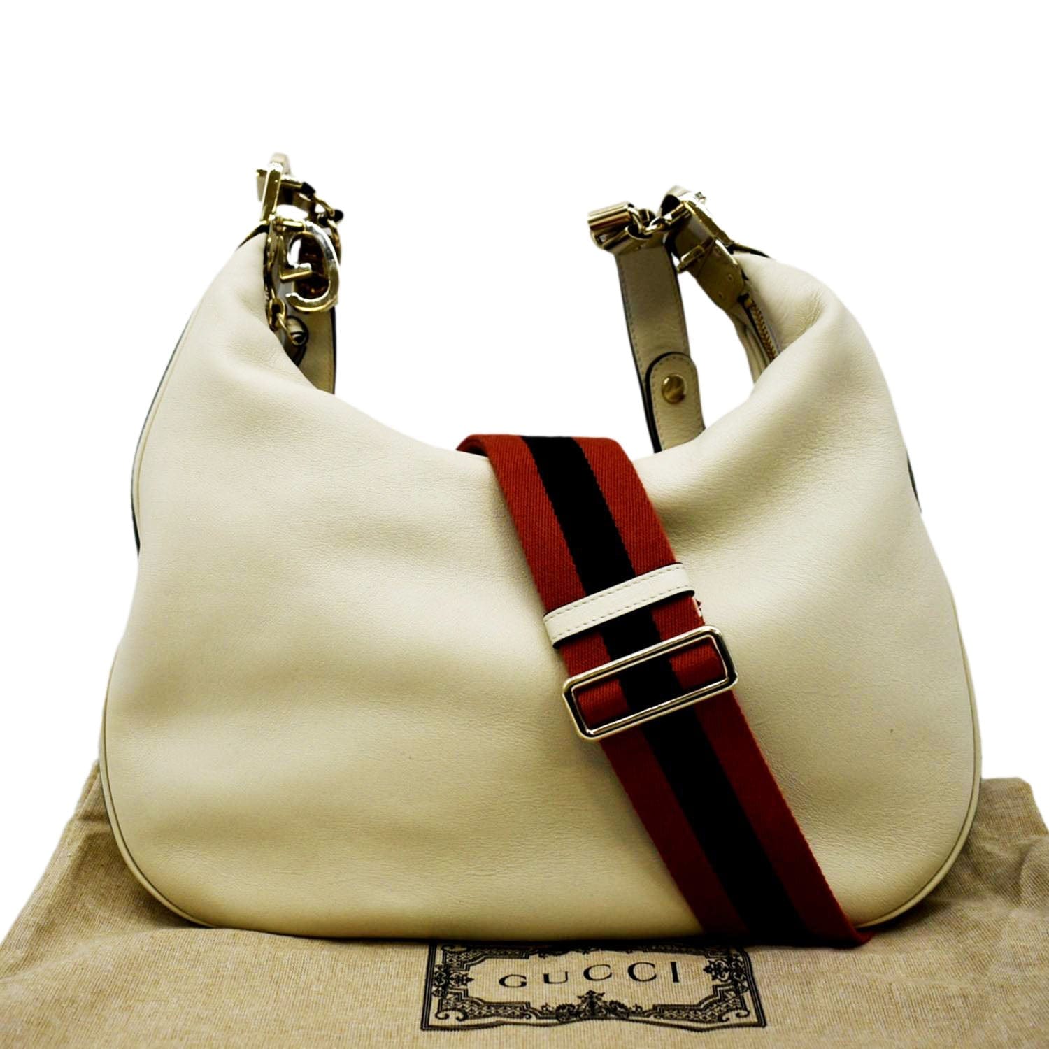 Used Gucci Dionysus Mini Leather Crossbody Bag Cream - DDH