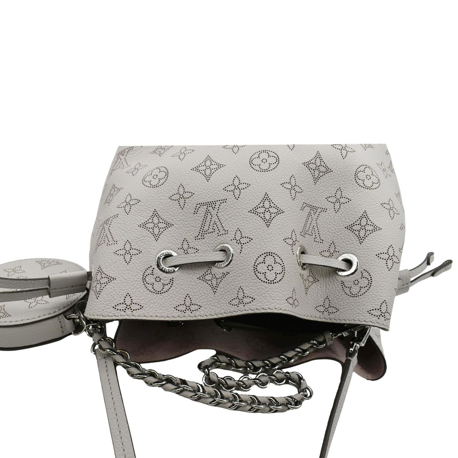 Louis Vuitton Bella Bucket Bag Mahina Leather Pink