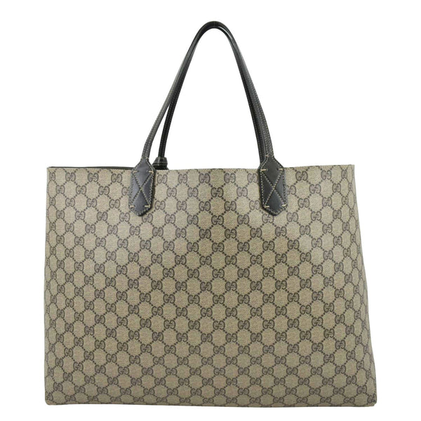 GUCCI Reversible GG Canvas Tote Bag Beige 368571