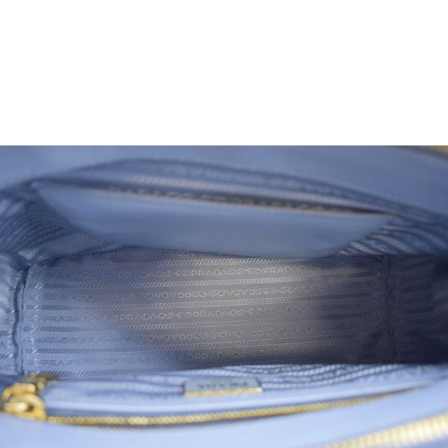 Prada Galleria Double-Zip Small Saffiano Leather Tote Bag