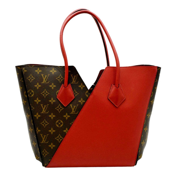 LOUIS VUITTON Kimono MM Monogram Canvas Shoulder Bag Red