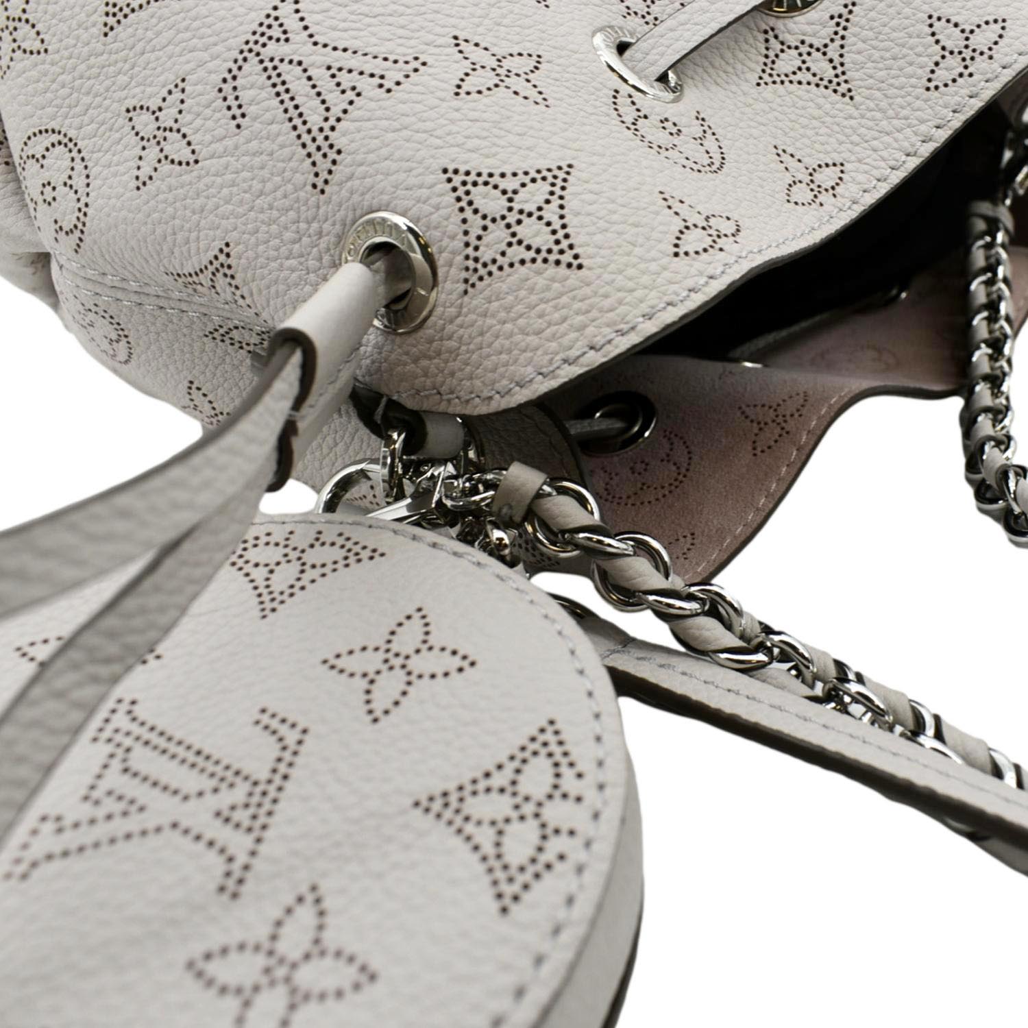 Louis Vuitton Bella Tote Bag Mahina Leather Silver Color Hardware