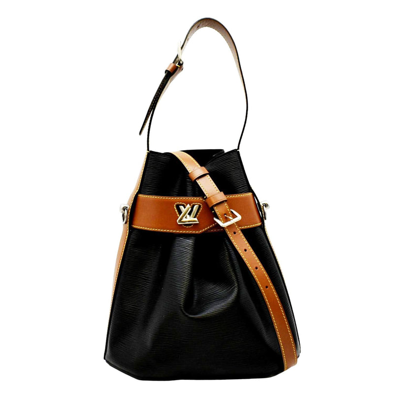 Louis Vuitton EPI Leather Twist Bucket Bag – Caroline's Fashion Luxuries